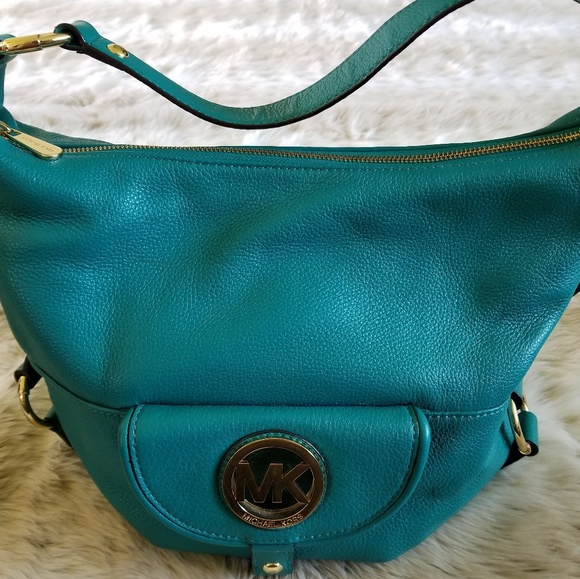 Michael Kors Handbags - Michael Kors Shoulder Bag (Teal)